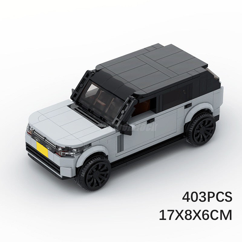 MOC Land Rover Range Rover 400PS Building Block Model – Luxury SUV Car Toy Construction Set for Collectors & Kids