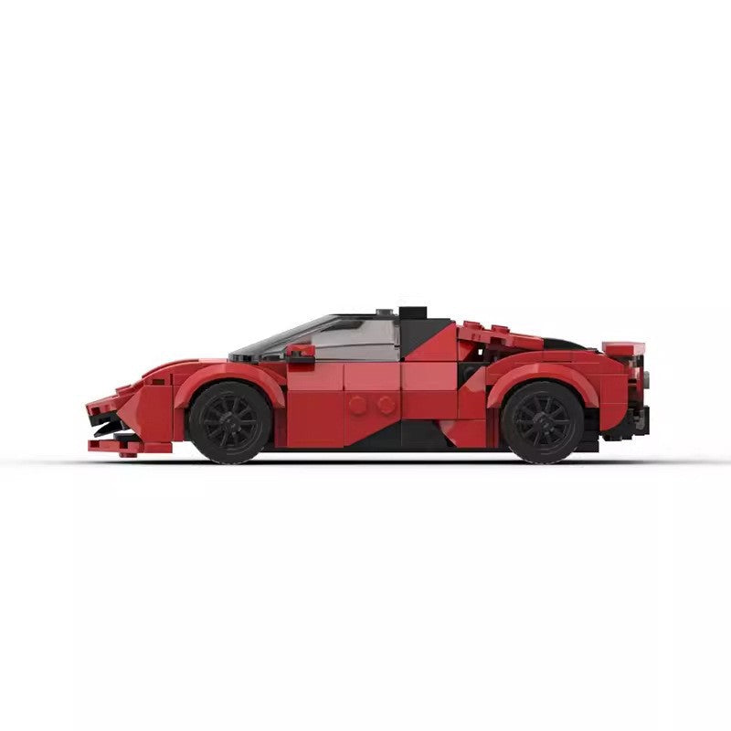 Ferrari SF90 Stradale MOC Style Supercar Building Blocks Model Collectible Toy Gift