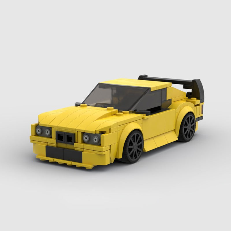 BMW E36 MOC-Style Building Block Car Model | Classic Sports Car DIY Construction Toy for Kids & Collectors