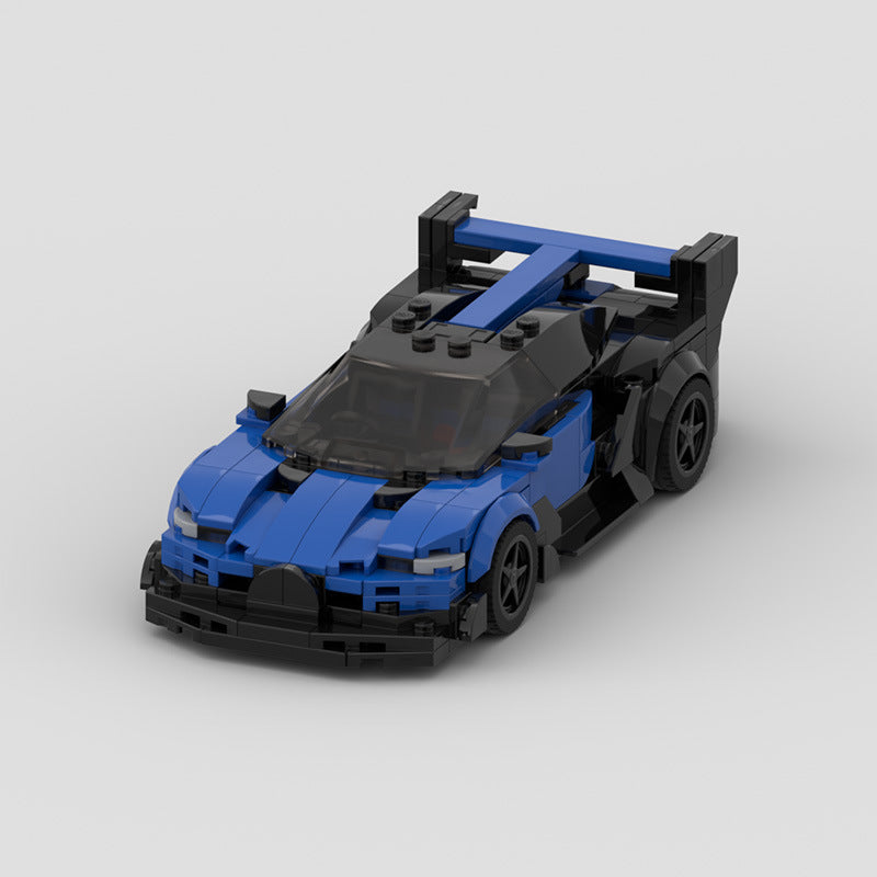 Bugatti Veyron MOC Style Building Blocks Supercar Model Collectible Sports Toy Gift