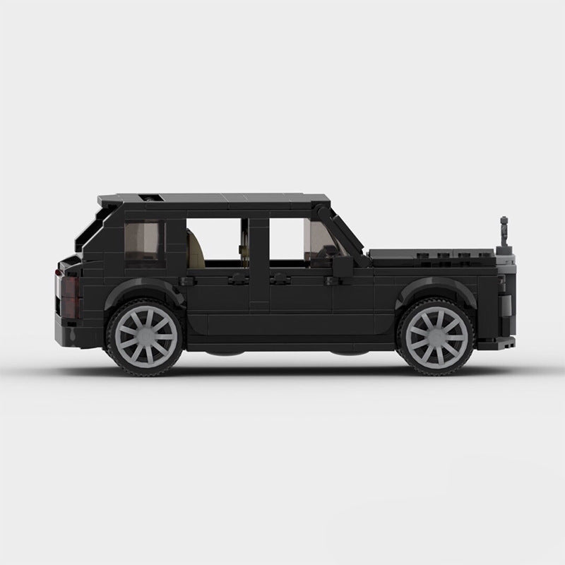 MOC Rolls-Royce Cullinan Building Block Model – Luxury SUV Collectible Toy Car Construction Kit for Adults & Kids