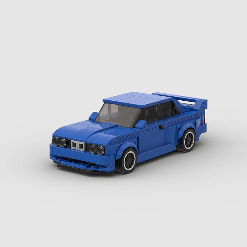 BMW M3 E30 MOC-Style Building Block Model – Classic Sports Car Collectible Toy for Kids & Adults