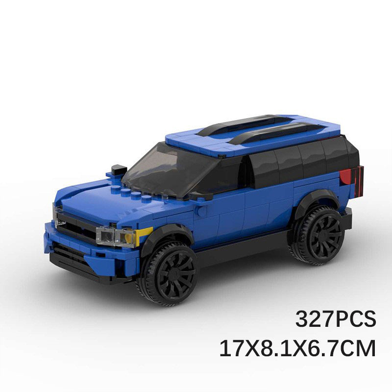 MOC Ford Explorer SUV Building Blocks Model Car Kit – Collector’s Brick Toy, Creative Display & Gift for Adults Kids