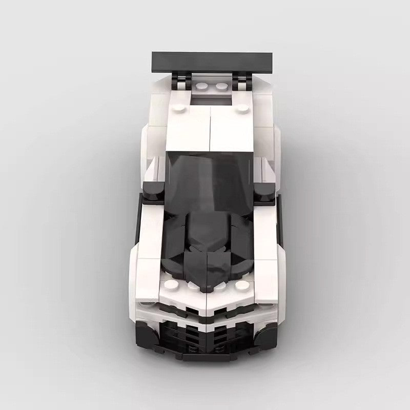 MOC Chevrolet Camaro ZL1 Building Block Model – Muscle Car Brick Toy for Collectors & Racing Fans