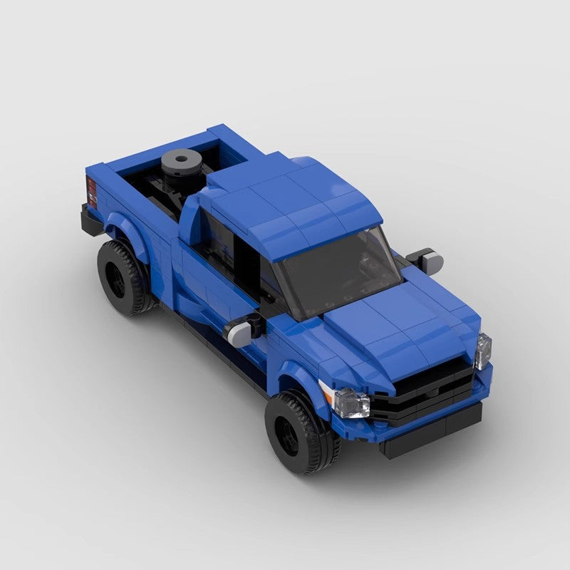Toyota Tacoma Pickup Truck MOC Style Off-Road Building Blocks Model Collectible Toy