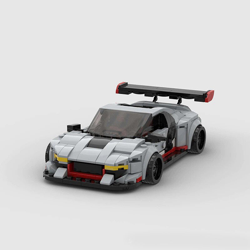 Audi R8 GT3 MOC Compatible Racing Car Building Block Model – Supercar Brick Kit for Collectors & Kids