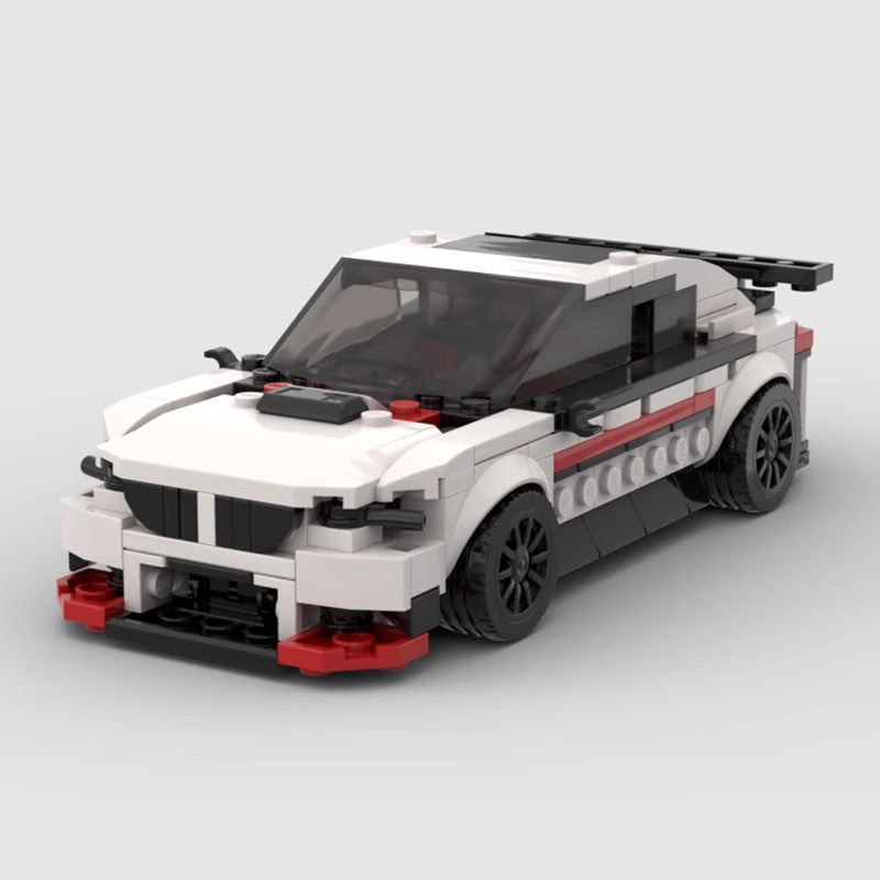 BMW M2 G87 MOC Style Building Block Car Model – Collectible Sports Car Toy for Kids & Adults