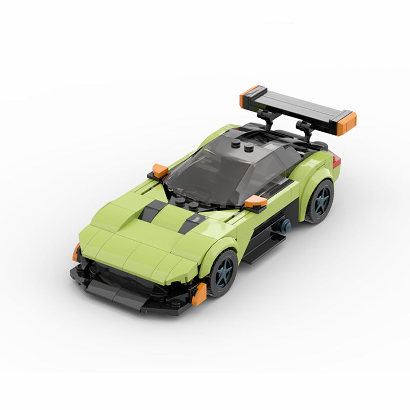 MOC Aston Martin Vulcan GT3 Building Block Model – 290PCS Supercar Racing Brick Toy