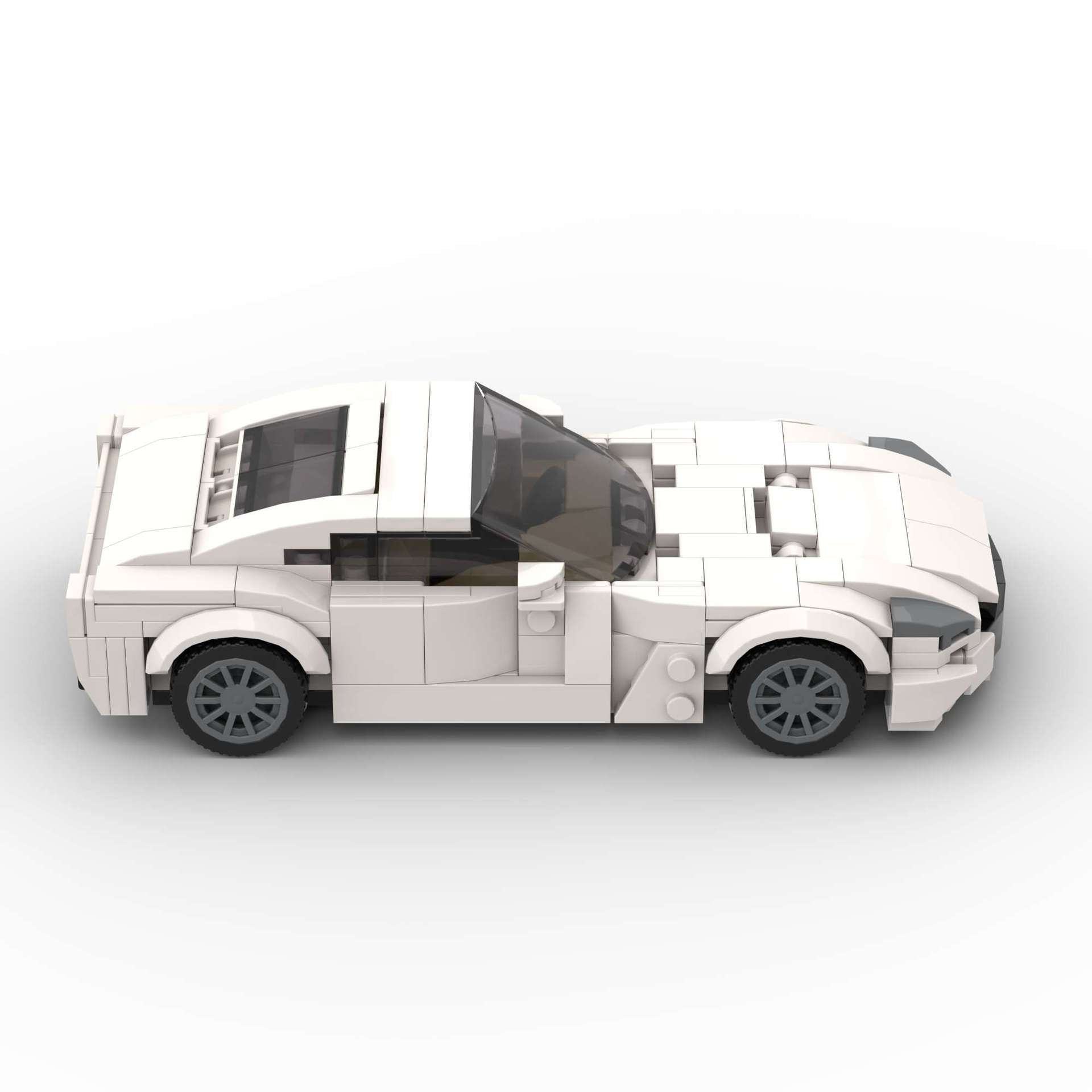 MOC Aston Martin One-77 Building Block Model Supercar Brick Toy for Collectors