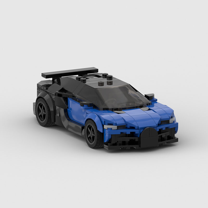 Bugatti Veyron MOC Style Building Blocks Supercar Model Collectible Sports Toy Gift