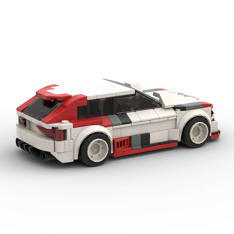 Audi RS6 MOC-Style Building Block Set | DIY Sports Car Model Kit for Kids & Adults