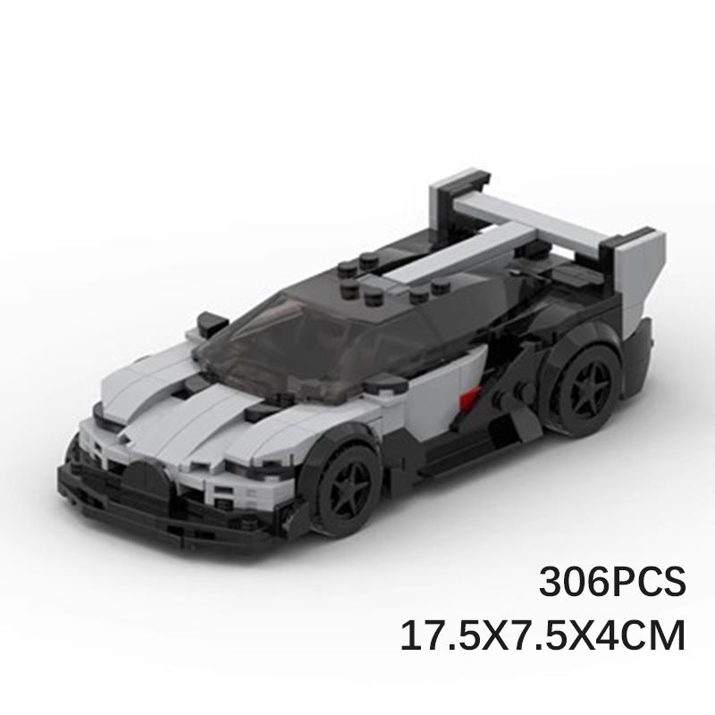 Bugatti Veyron MOC Style Building Blocks Supercar Model Collectible Sports Toy Gift