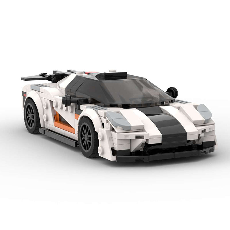 MOC Koenigsegg One Supercar Building Blocks Model – 345PCS Collectible Sports Car Toy