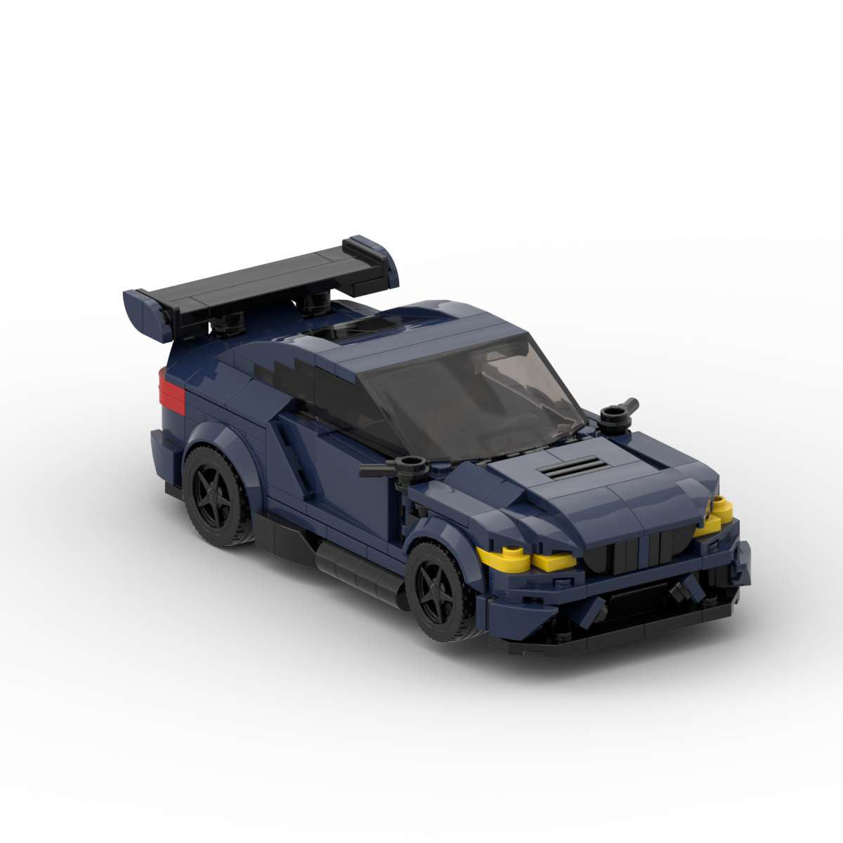 BMW M3 GTS MOC Style Building Blocks Car Model Sports Racing Collectible Toy Gift