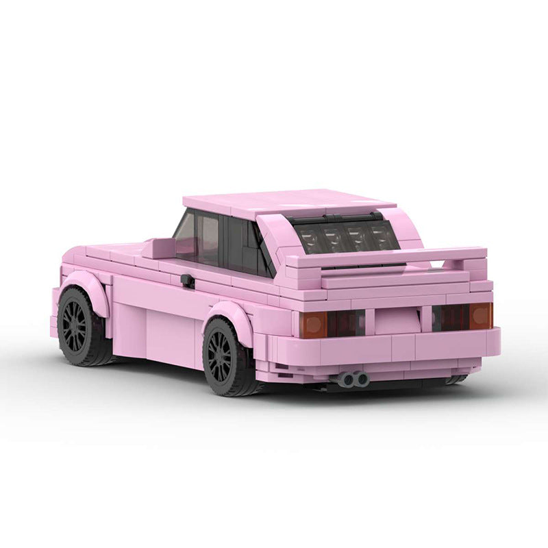BMW M3 E30 MOC-Style Building Block Model – Classic Sports Car Collectible Toy for Kids & Adults