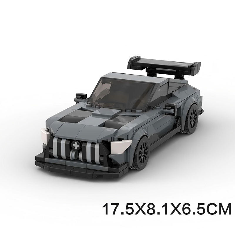 Mercedes Benz AMG GT MOC Style Building Blocks Sports Car Model Collectible Toy Gift