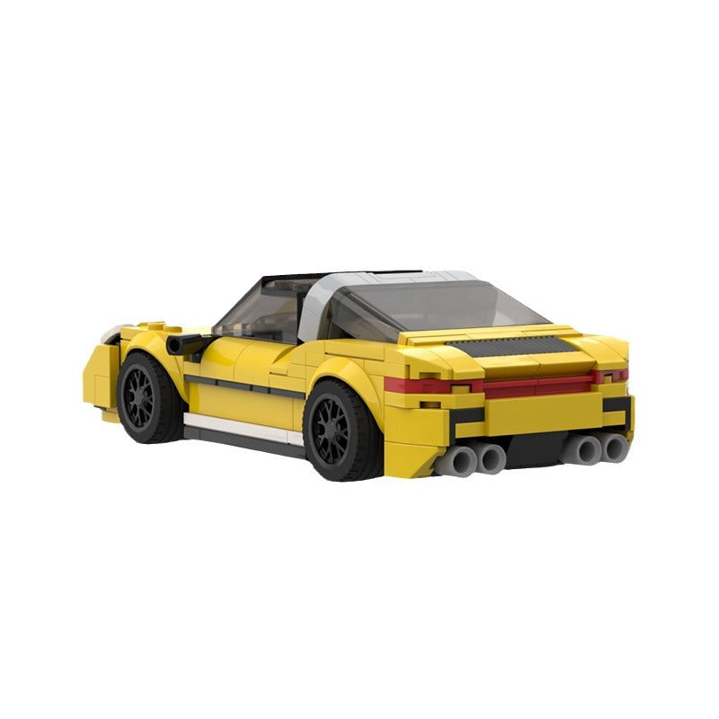 Porsche 911 Targa MOC-Style Building Blocks Sports Car Model Collectible Toy Gift
