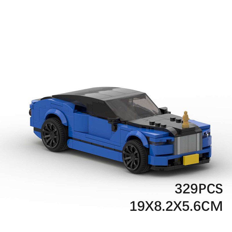 MOC Rolls-Royce Wraith Building Block Model – Luxury Coupe Collectible Car Toy Construction Kit for Adults & Kids