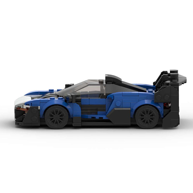 MOC McLaren Senna GTR Building Block Model – Technic Hypercar Collectible Brick Toy for Racing Enthusiasts