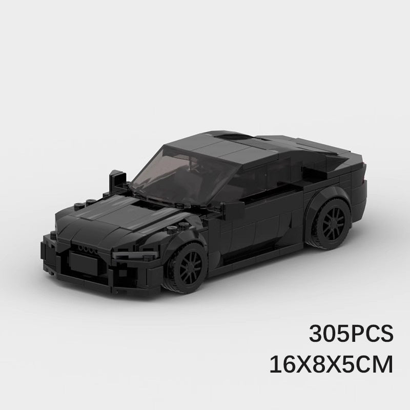Audi RS7 MOC-Style Building Block Set | DIY Sports Car Model Kit for Kids & Adults