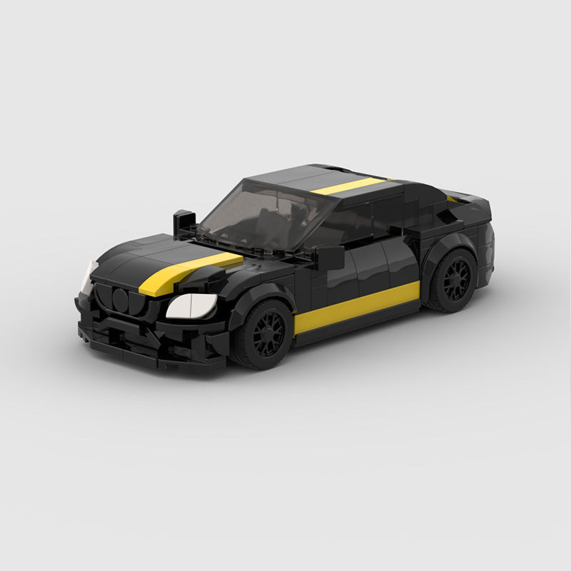 Mercedes Benz AMG C63S MOC-Style Building Blocks Racing Car Model Collectible Toy Gift