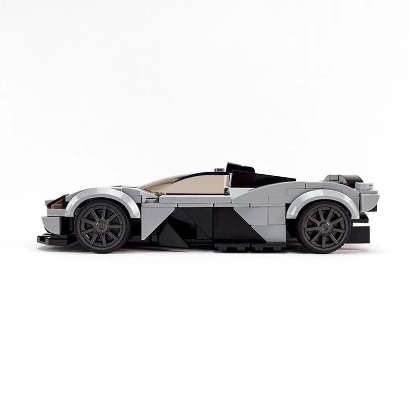 MOC Aston Martin Valkyrie V2 Building Block Model – 284PCS Hypercar Brick Toy Collectible