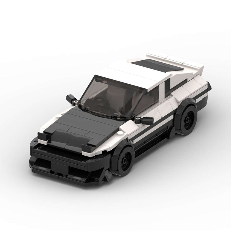 Toyota AE86 MOC Style Initial D Car Building Blocks Model Collectible Toy Gift