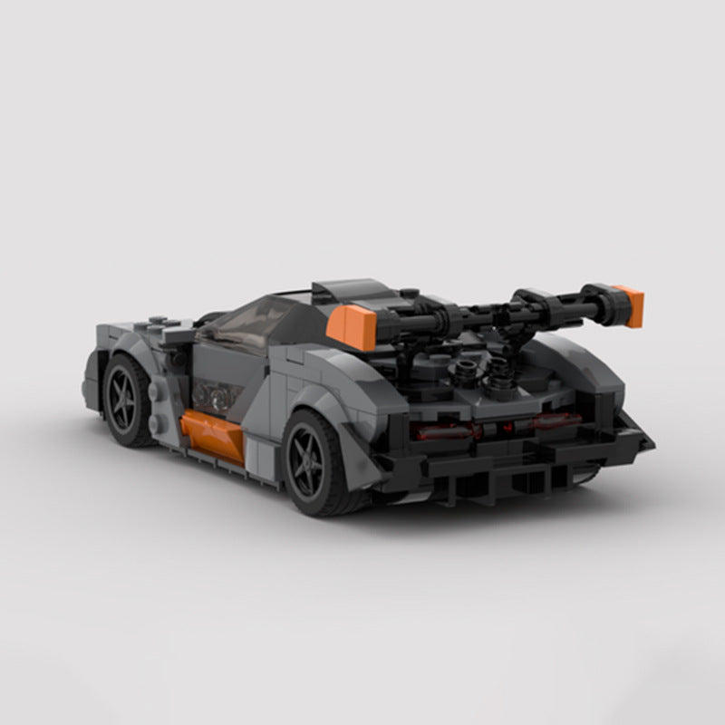 MOC McLaren Senna GTR Building Block Model – Technic Hypercar Collectible Brick Toy for Racing Enthusiasts
