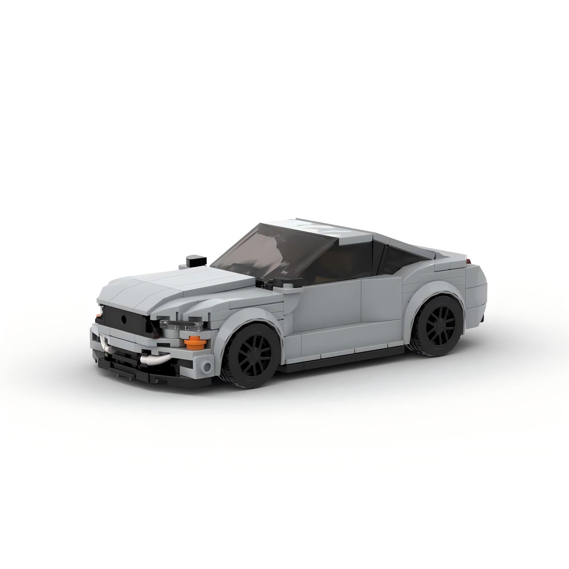 MOC Ford Mustang Building Blocks – Classic Muscle Car Brick Model Toy for Collectors & Enthusiasts