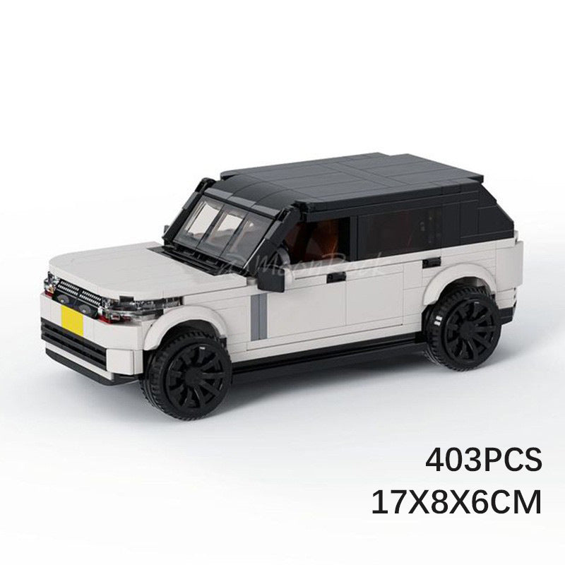MOC Land Rover Range Rover 400PS Building Block Model – Luxury SUV Car Toy Construction Set for Collectors & Kids