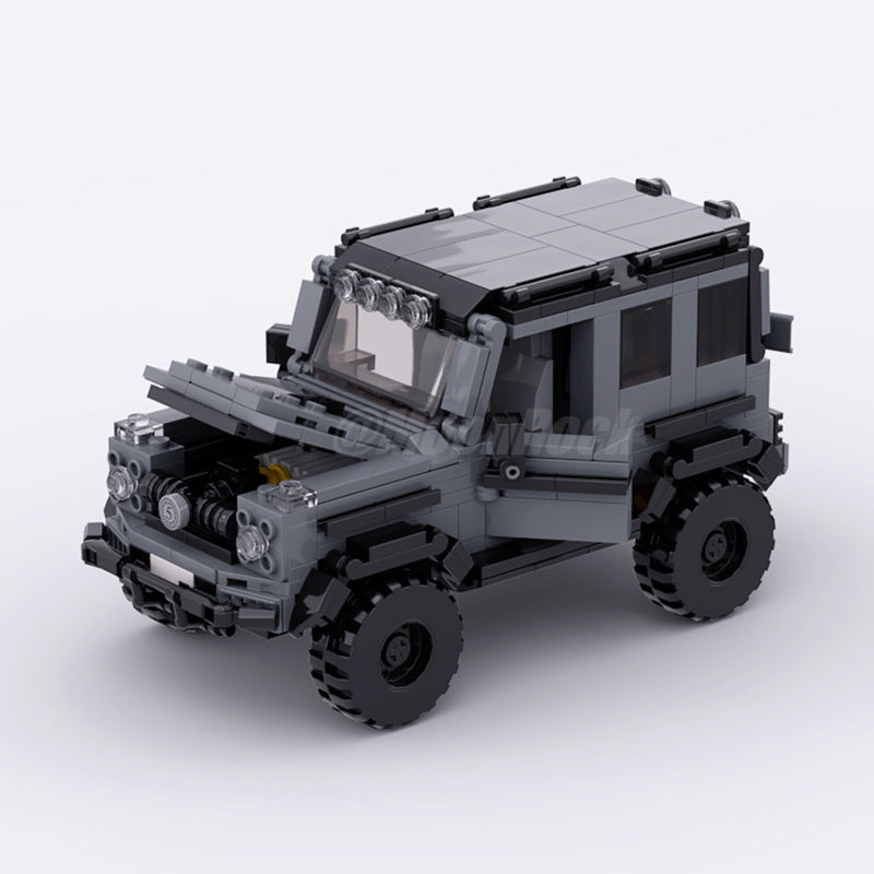 Mercedes Benz AMG G500 4x4 MOC-Style Building Blocks Off Road SUV Model Collectible Toy Gift