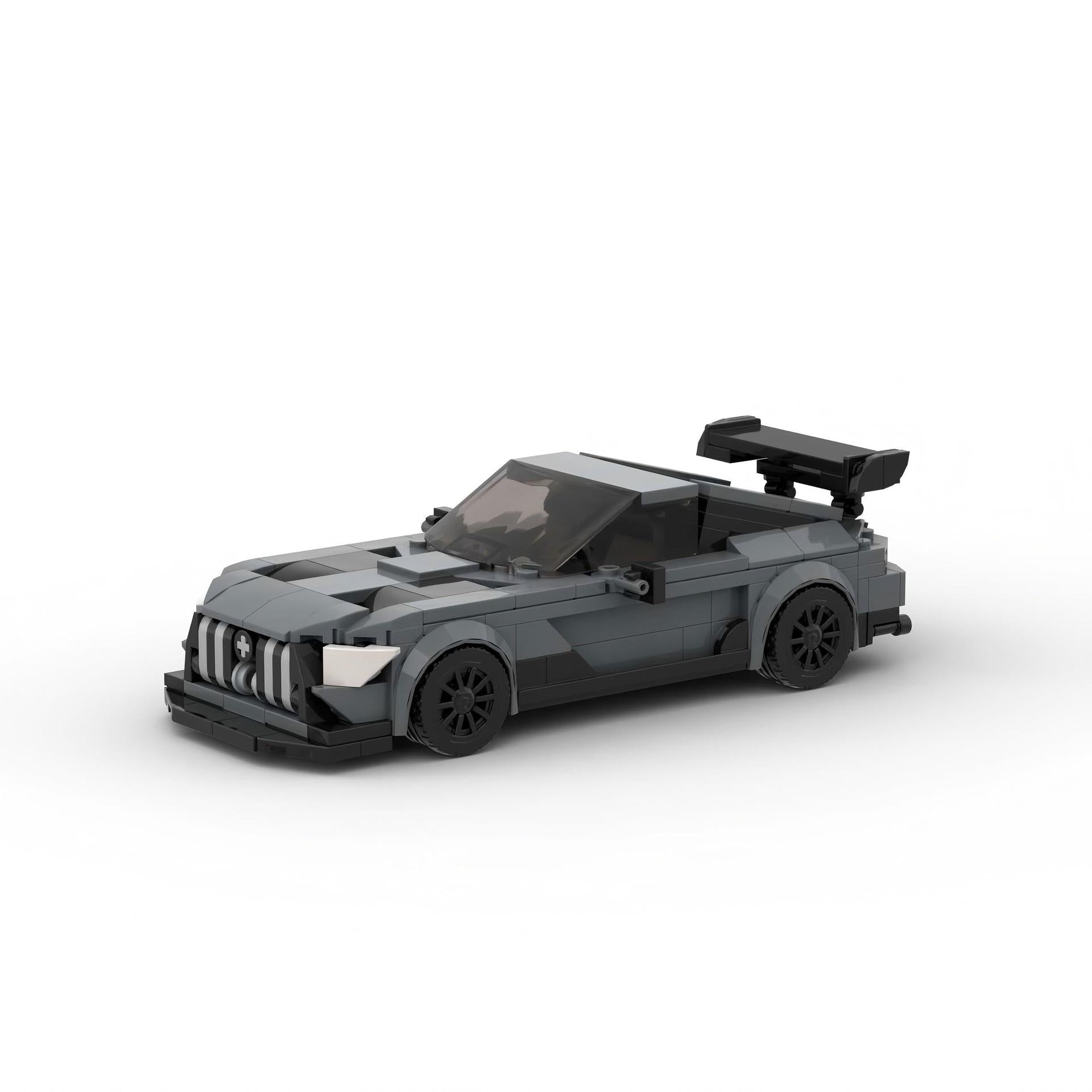 Mercedes Benz AMG GT MOC Style Building Blocks Sports Car Model Collectible Toy Gift