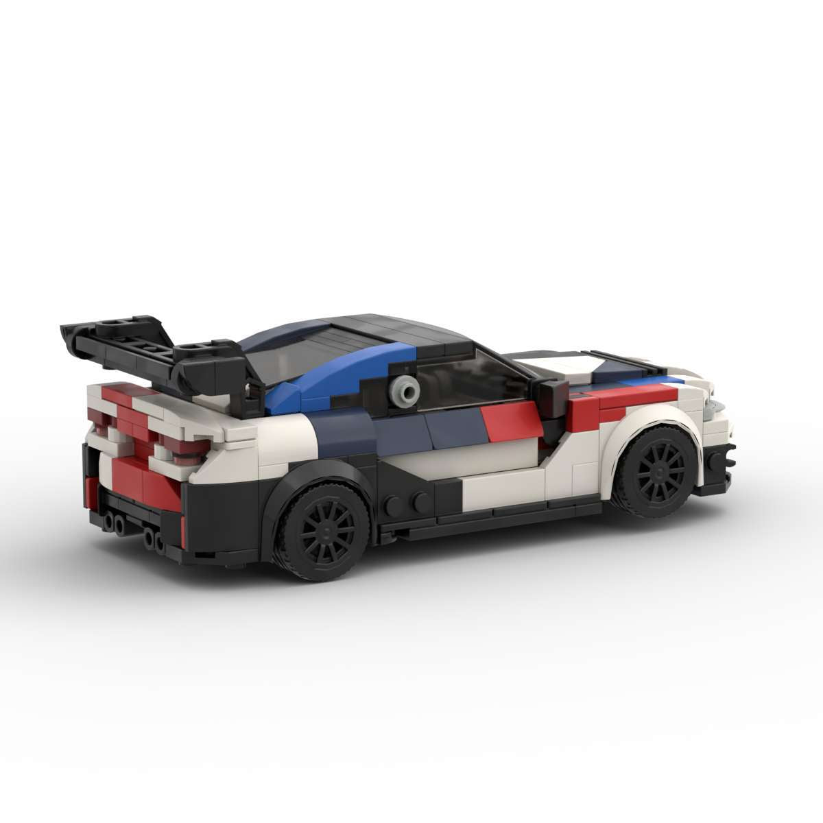 BMW M4 GT4 G82 MOC-Style Building Block Car Model | DIY Racing Sports Car Construction Toy