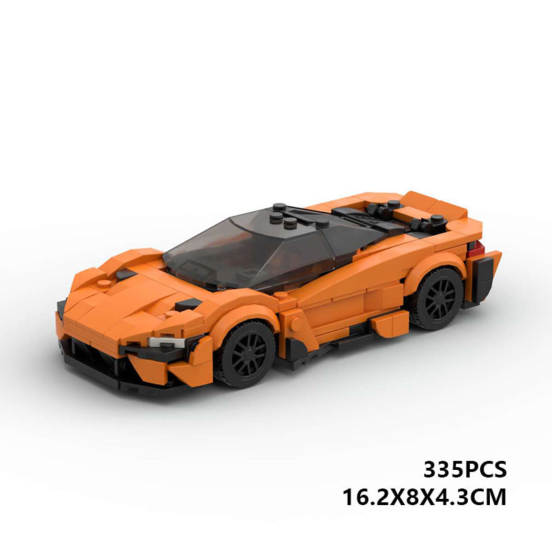 MOC McLaren 765LT Building Block Supercar Model – Collectible Brick Toy for Car Fans