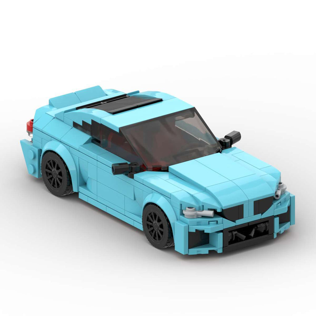 BMW M2 G87 MOC Style Building Block Car Model – Collectible Sports Car Toy for Kids & Adults