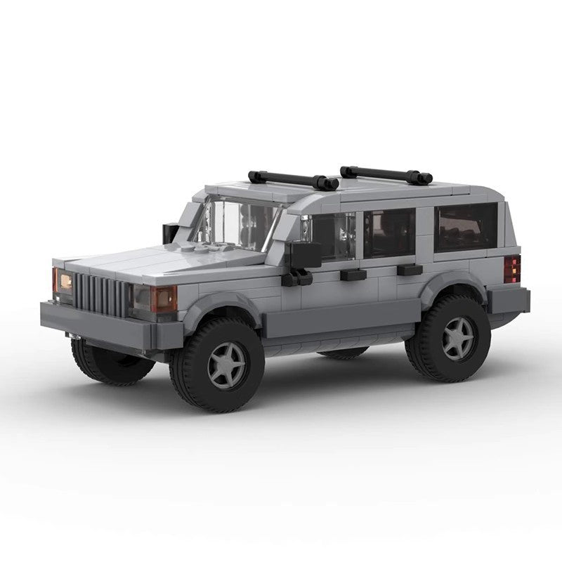 MOC 1993 Jeep Grand Cherokee Building Blocks Model – Classic SUV Brick Toy for Collectors