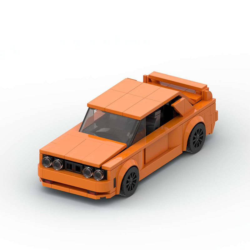 BMW M3 E30 MOC-Style Building Block Model – Classic Sports Car Collectible Toy for Kids & Adults