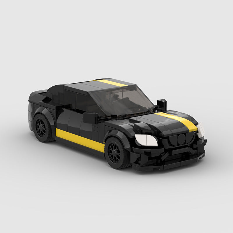 Mercedes Benz AMG C63S MOC-Style Building Blocks Racing Car Model Collectible Toy Gift