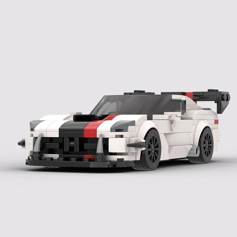 Dodge Viper ACR MOC Style Building Blocks Racing Supercar Model Collectible Toy Gift