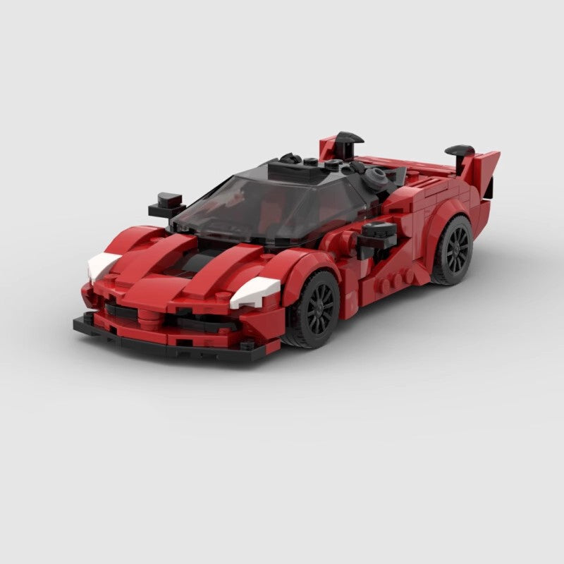 Ferrari FXX-K MOC Style Building Blocks Supercar Racing Model Collectible Toy Gift