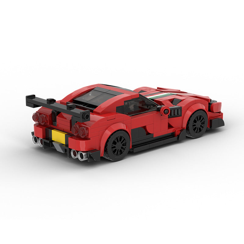 Ferrari 812 GTS MOC Style Building Blocks Supercar Model Collectible Racing Toy Gift