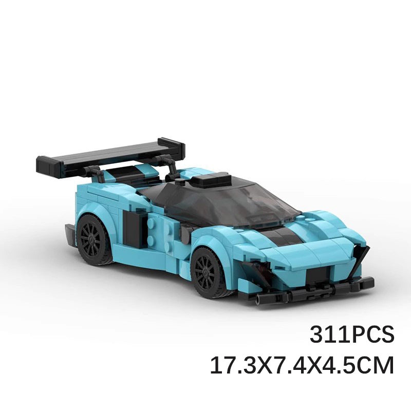 MOC McLaren 650S Building Block Car Model – Supercar Brick Toy for Collectors & Kids