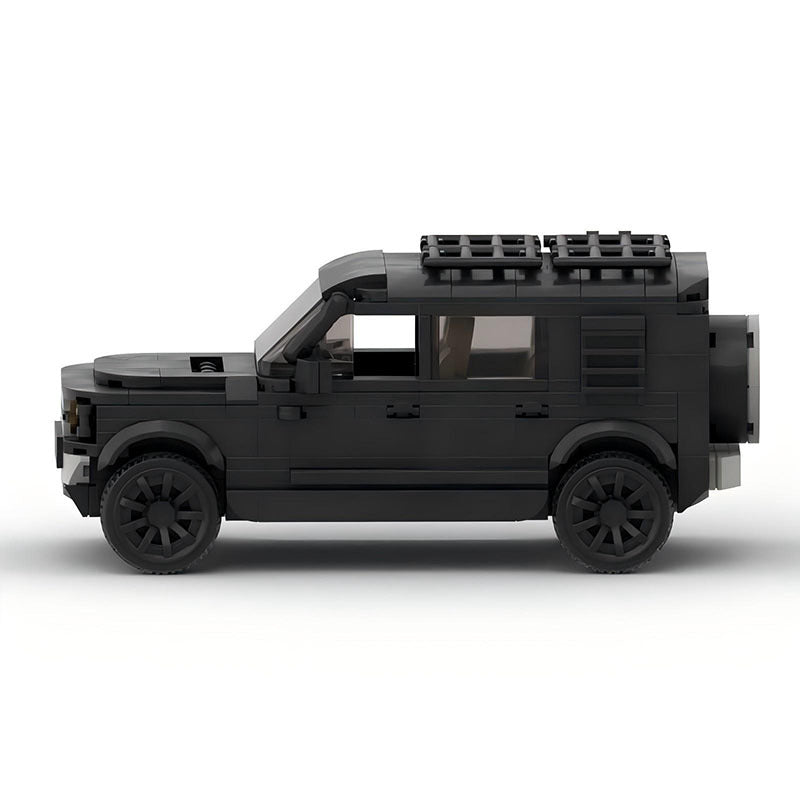 MOC Land Rover Defender Building Block Model – Classic 4x4 Off-Road SUV Brick Car Toy for Collectors & Kids