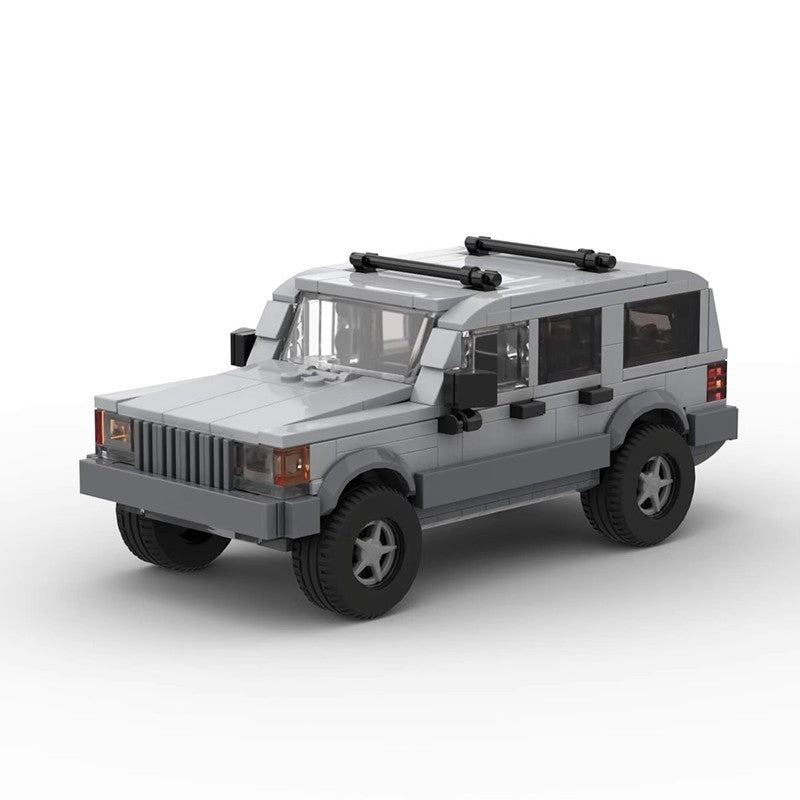 MOC 1993 Jeep Grand Cherokee Building Blocks Model – Classic SUV Brick Toy for Collectors