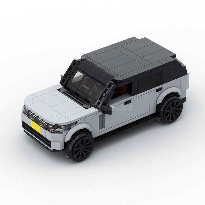 MOC Land Rover Range Rover 400PS Building Block Model – Luxury SUV Car Toy Construction Set for Collectors & Kids