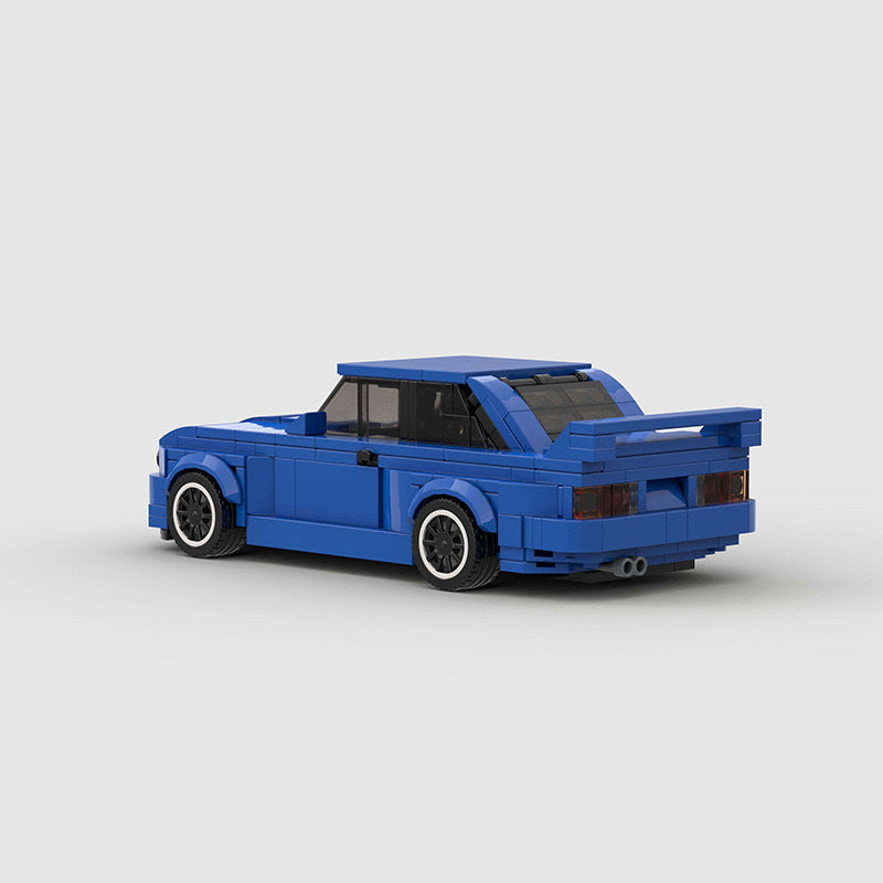 BMW M3 E30 MOC-Style Building Block Model – Classic Sports Car Collectible Toy for Kids & Adults