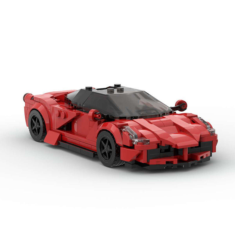Ferrari LaFerrari MOC Style Building Blocks Supercar Model Collectible Toy Gift