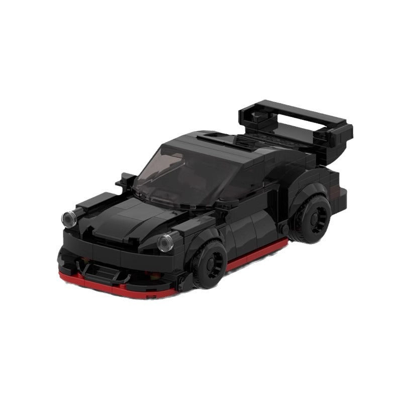 Porsche 911 MOC-Style Building Blocks Racing Car Model Collectible Sports Toy Gift