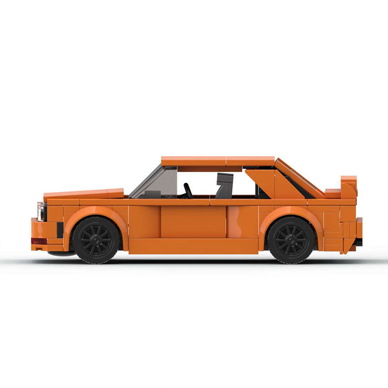 BMW M3 E30 MOC-Style Building Block Model – Classic Sports Car Collectible Toy for Kids & Adults