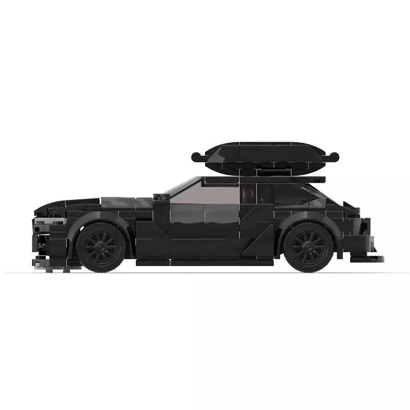 Audi RS6 MOC-Style Building Block Set | DIY Sports Car Model Kit for Kids & Adults